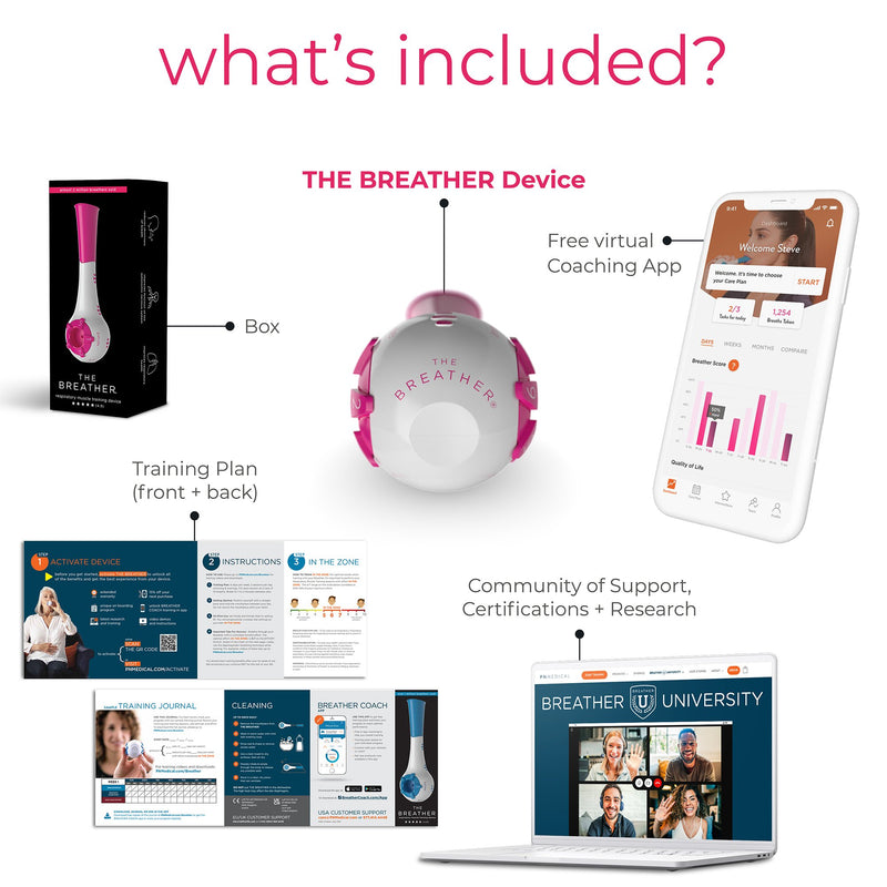 The Breather™ Respiratory Therapy System Adult (1228424_EA) 1/EA