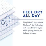 Prevail® Air™ Unisex Adult Incontinence Brief Size 1 / Medium Disposable Heavy Absorbency (1234063_PK) 20/PK