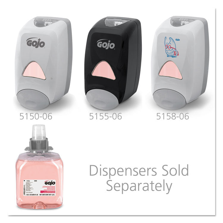 GOJO® FMX-12 Luxury Foam Hand Wash, FMX-12 Dispenser, Cranberry, 1,250 mL Pump (GOJ516104EA)