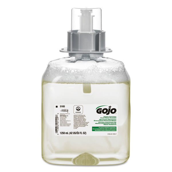 GOJO® FMX Green Seal Foam Handwash Dispenser Refill, Unscented, 1,250 mL (GOJ516504EA)
