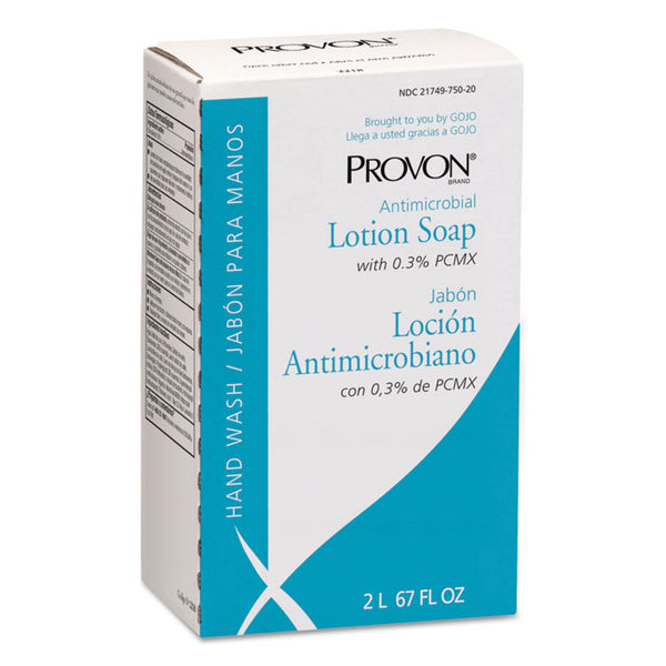 PROVON® Antimicrobial Lotion Soap with Chloroxylenol, Citrus Scent, 2 L NXT Refill, 4/Carton (GOJ221804)
