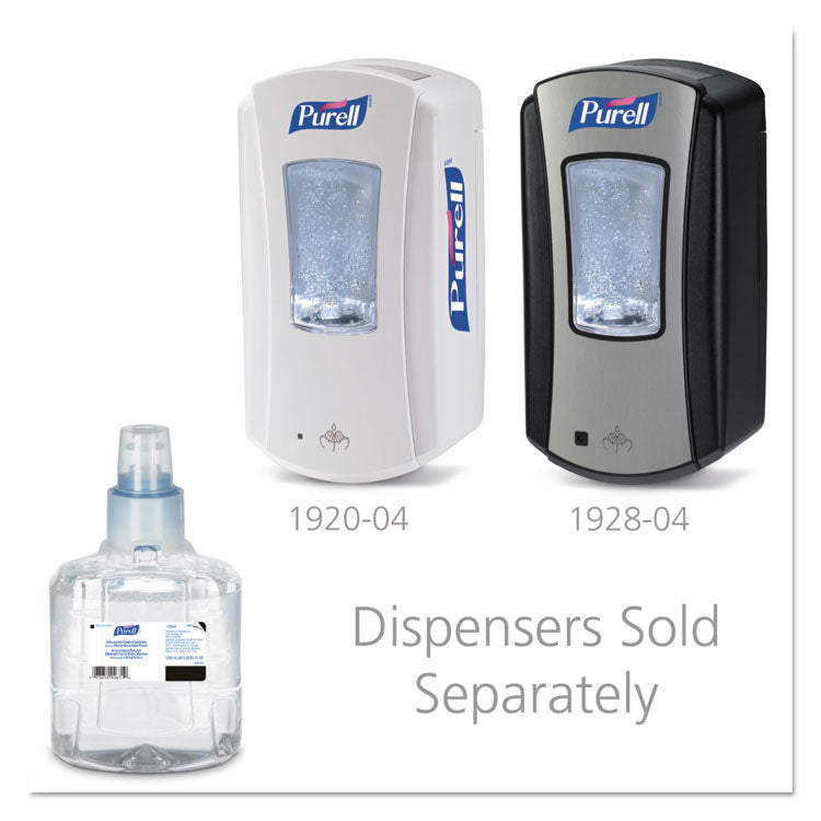 PURELL® Advanced Hand Sanitizer Green Certified Foam Refill, For LTX-12 Dispensers, 1,200 mL, Fragrance-Free (GOJ190402EA)