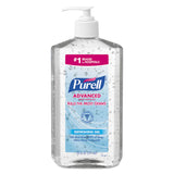 PURELL® Advanced Refreshing Gel Hand Sanitizer, 20 oz Pump Bottle, Clean Scent, 12/Carton (GOJ302312)