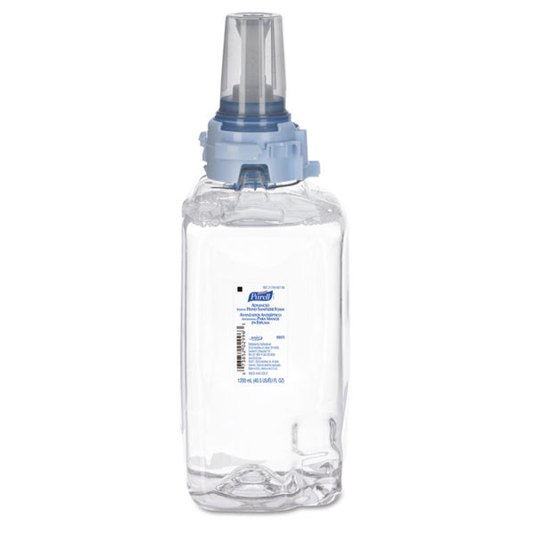 PURELL® Advanced Hand Sanitizer Foam, For ADX-12, Dispensers, 1,200 mL Fragrance-Free (GOJ880503EA)