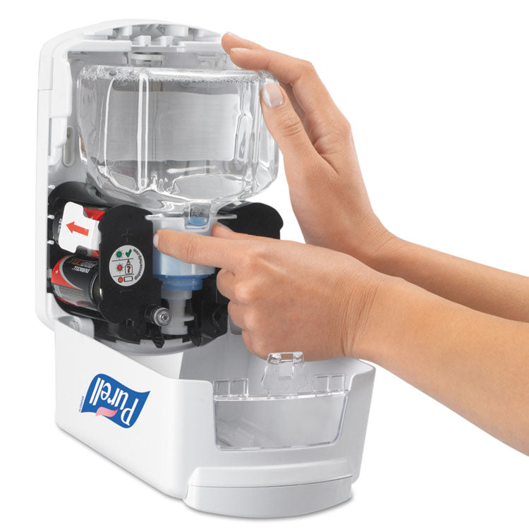 PURELL® LTX-7 Touch-Free Dispenser, 700 mL, 5.75 x 4 x 8.62, White (GOJ132004)