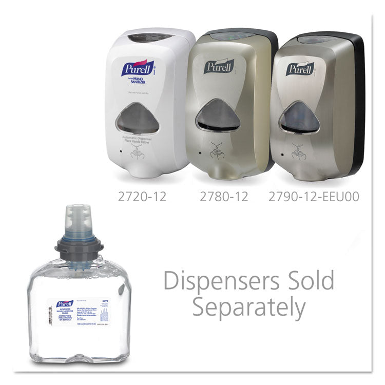 PURELL® Advanced TFX Refill Instant Foam Hand Sanitizer, 1,200 mL, Unscented (GOJ539202EA)