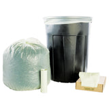 Stout® by Envision™ EcoSafe-6400 Bags, 30 gal, 1.1 mil, 30" x 39", Green, 48/Box (STOE3039E11) Box of 48