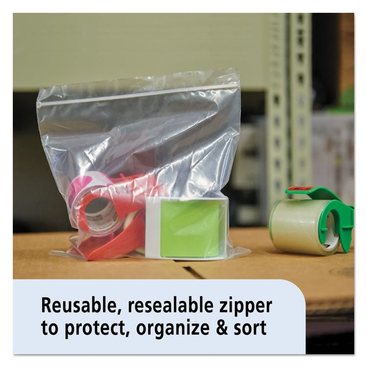 Stout® by Envision™ Seal Closure Bags, 2 mil, 12" x 12", Clear, 500/Carton (STOZF008C) Case of 500