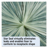 Stout® by Envision™ EcoSafe-6400 Bags, 13 gal, 0.85 mil, 24" x 30", Green, 45/Box (STOE2430E85) Case of 45
