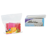 Stout® by Envision™ Seal Closure Bags, 2 mil, 12" x 12", Clear, 500/Carton (STOZF008C) Case of 500