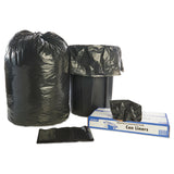 Stout® by Envision™ Total Recycled Content Plastic Trash Bags, 65 gal, 1.5 mil, 50" x 51", Brown/Black, 100/Carton (STOT5051B15) Case of 100