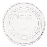 Dart® Portion/Souffle Cup Lids, PET, Fits 1.5 oz to 2.5 oz Cups, Clear, 2,500/Carton (DCCPL200N)