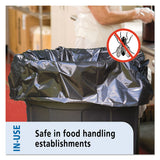 Stout® by Envision™ Insect-Repellent Trash Bags, 45 gal, 2 mil, 40" x 45", Black, 65/Box (STOP4045K20) Box of 65