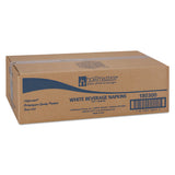 Hoffmaster® Beverage Napkins, 2-Ply 9 1/2 x 9 1/2, White, Embossed, 1000/Carton (HFM180300) Case of 1000