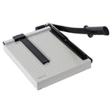 Dahle® Vantage Guillotine Paper Trimmer/Cutter, 15 Sheets, 12" Cut Length, Metal Base, 10 x 12.75 (DAH12E) Each