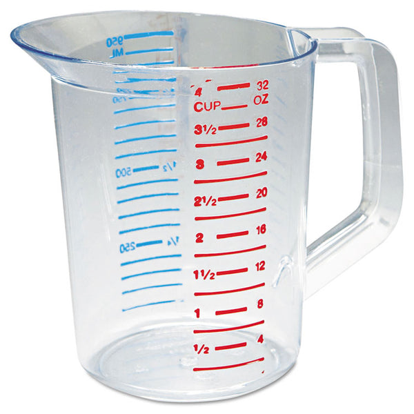 Rubbermaid® Commercial Bouncer Measuring Cup, 32 oz, Clear (RCP3216CLE)