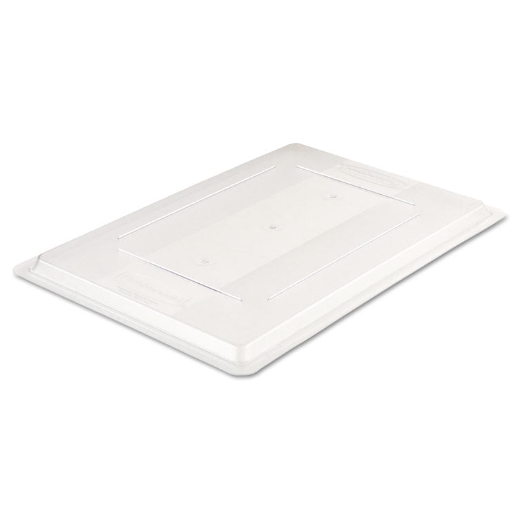 Rubbermaid® Commercial Food/Tote Box Lids, 26 x 18, Clear, Plastic (RCP3302CLE) Each