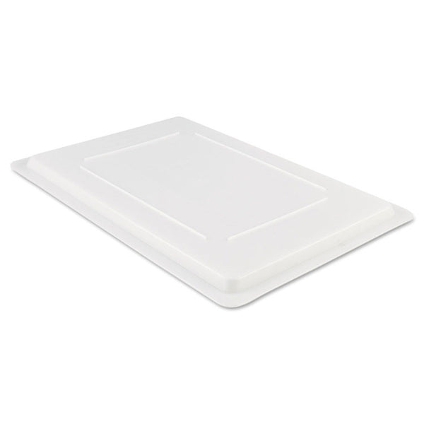 Rubbermaid® Commercial Food/Tote Box Lids, 26 x 18, White, Plastic (RCP3502WHI)