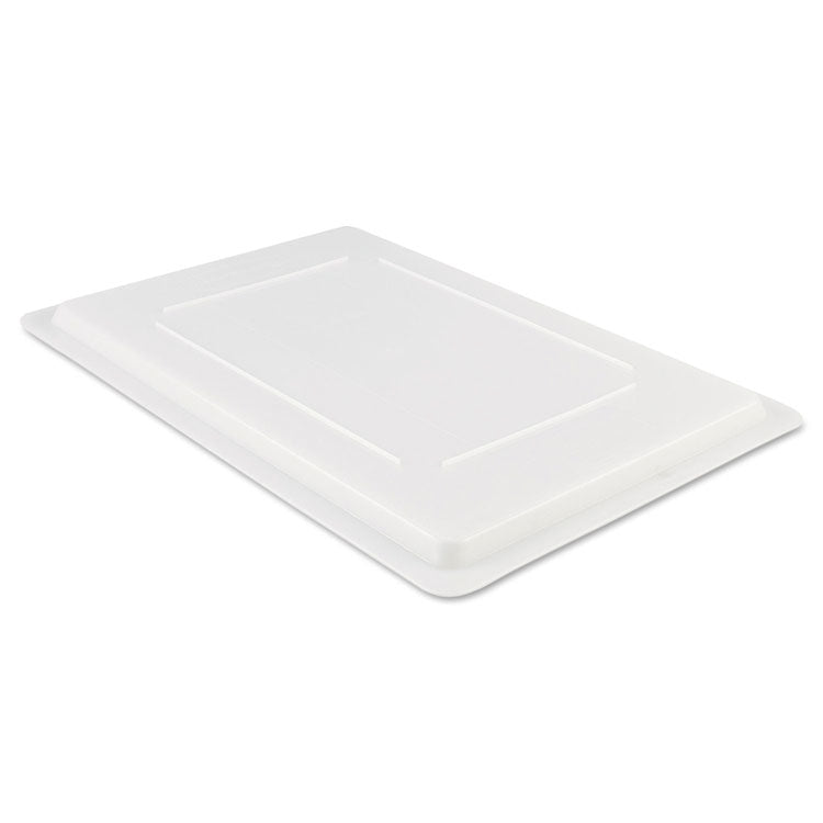 Rubbermaid® Commercial Food/Tote Box Lids, 26 x 18, White, Plastic (RCP3502WHI) Each