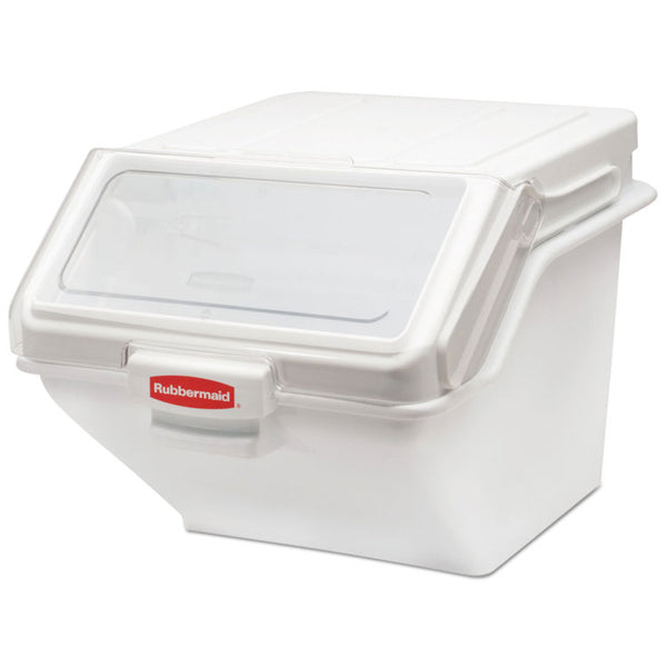 Rubbermaid® Commercial PROSAVE Shelf Ingredient Bin, 19.2 x 23.5x 16.88, White, Plastic (RCPFG9G5800WHT)