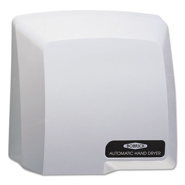 Bobrick Compact Automatic Hand Dryer, 115 V, 10.18 x 5.18 x 10.93, Gray (BOB710)