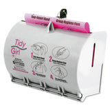 Tidy Girl™ Plastic Feminine Hygiene Disposal Bag Dispenser, Gray (STOTGUDPV2) Each