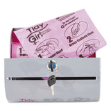 Tidy Girl™ Plastic Feminine Hygiene Disposal Bag Dispenser, Gray (STOTGUDPV2) Each