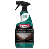 WEIMAN® Granite Cleaner and Polish, Citrus Scent, 24 oz Spray Bottle, 6/Carton (WMN109) Case of 6