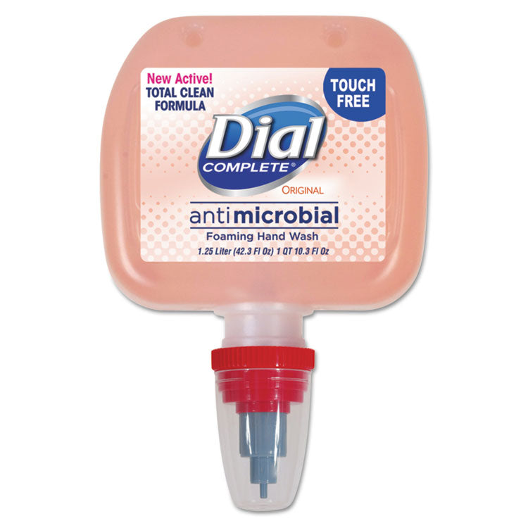 Dial® Professional Antimicrobial Foaming Hand Wash, Original, 1.25 L, Duo Dispenser Refill, 3/Carton (DIA99135)