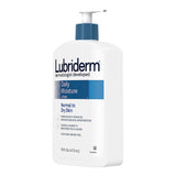 Lubriderm® Daily Moisture Hand and Body Moisturizer 16 oz. Pump Bottle Unscented Lotion (1228791_EA) 1/EA