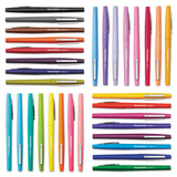 Paper Mate® Flair Candy Pop Porous Point Pen, Stick, Medium 0.7 mm, Assorted Ink and Barrel Colors, 36/Pack (PAP1984556) Box of 36