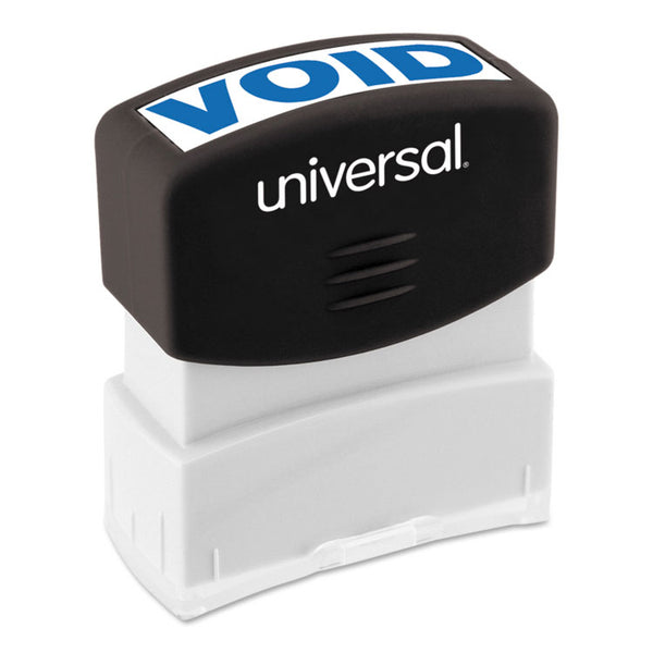 Universal® Message Stamp, VOID, Pre-Inked One-Color, Blue (UNV10071)