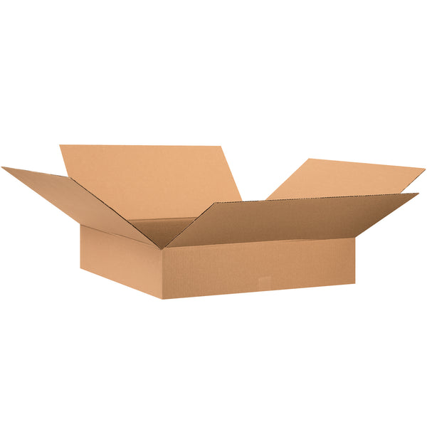 28 x 28 x 6" Flat Corrugated Boxes (28286) Bundle Of 10