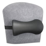 Safco® Lumbar Support Memory Foam Backrest, 14.5 x 3.75 x 6.75, Black (SAF7154BL) Each