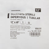 McKesson Surgical Stockinette Impervious / Tubular 12 W X 48 L Inch Sterile (460834_CS) 10/CS