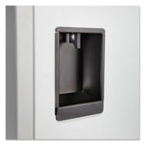 Safco® Double-Tier Locker, 12w x 18d x 78h, Two-Tone Gray (SAF5523GR) Each