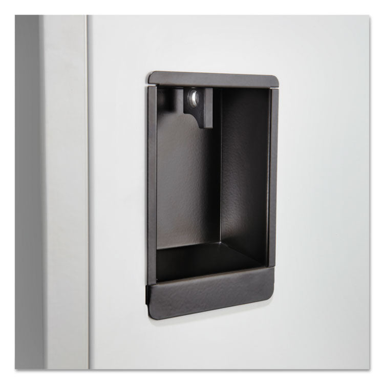 Safco® Double-Tier Locker, 12w x 18d x 78h, Two-Tone Gray (SAF5523GR) Each