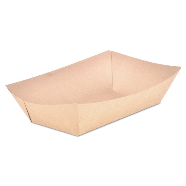 SCT® Eco Food Trays, 5 lb Capacity, Brown Kraft, Paper, 500/Carton (SCH0529)