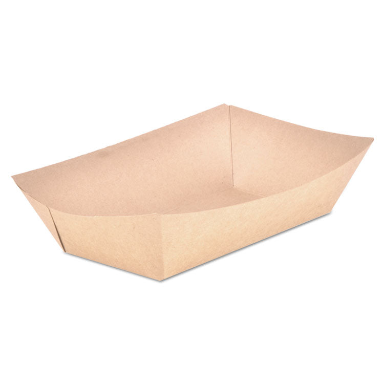 SCT® Eco Food Trays, 5 lb Capacity, Brown Kraft, Paper, 500/Carton (SCH0529) Case of 500