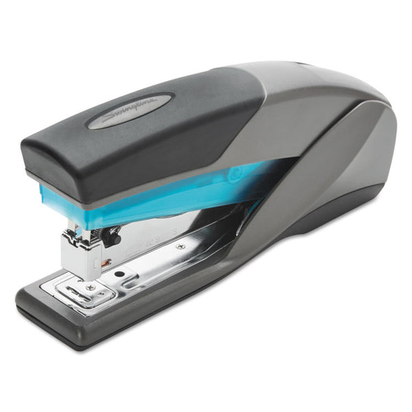 Swingline® Optima 25 Reduced Effort Stapler, 25-Sheet Capacity, Slate Gray/Blue (SWI66404)