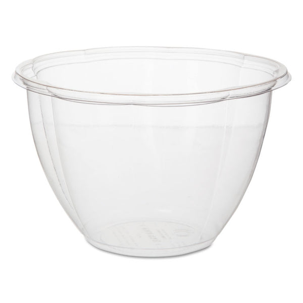 Eco-Products® Salad Bowls, 48 oz, 6.69" Diameter x 4.38"h, Clear, Plastic, 300/Carton (ECOEPSB48BASE) Case of 300