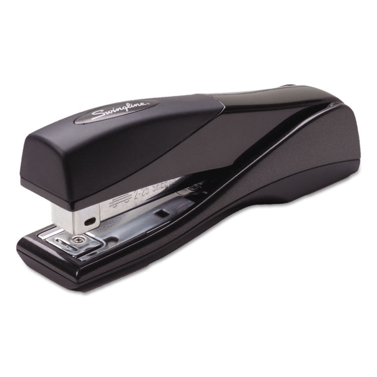 Swingline® Optima Grip Full Strip Stapler, 25-Sheet Capacity, Graphite Black (SWI87810)