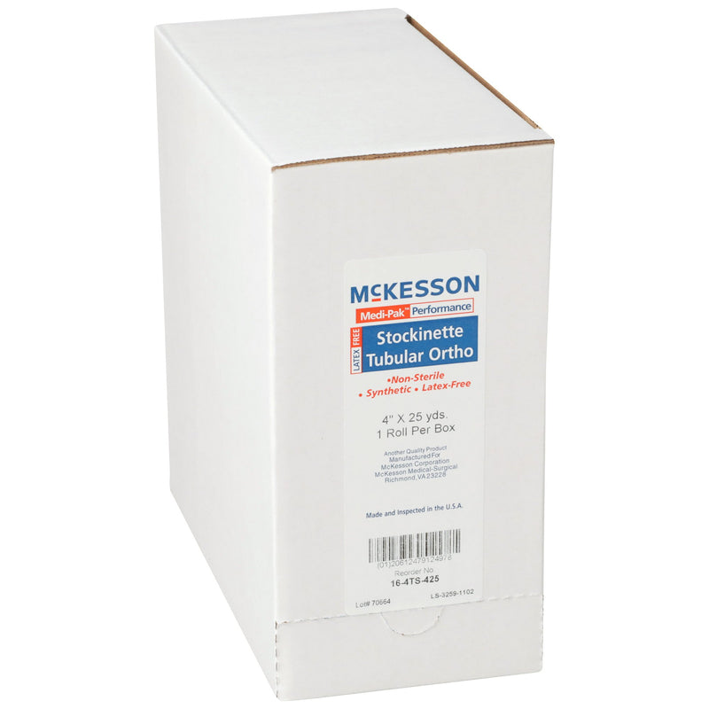 McKesson Stockinette Tubular 4 Inch X 25 Yard Polyester NonSterile (457644_CS) 10/CS