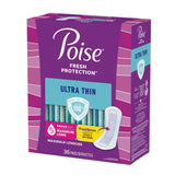 Poise® Fresh Protection™ Ultra Thin Bladder Control Pad 14.1 Inch Length Heavy Absorbency Sodium Polyacrylate Core One Size Fits Most (1205943_PK) 36/PK