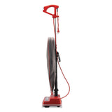 Oreck Commercial U2000R-1 Upright Vacuum, 12" Cleaning Path, Red/Gray (ORKU2000R1)