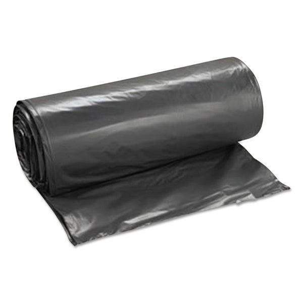 Inteplast Group Low-Density Commercial Can Liners, 45 gal, 1.15 mil, 40" x 46", Black, Interleaved Roll, 30 Bags/Roll, 4 Rolls/Carton (IBSLG4046SPKC) Case of 120