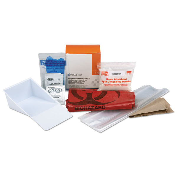 First Aid Only™ BBP Spill Cleanup Kit, 3.63 x 2.25 x 4.31 (FAO21760) Each