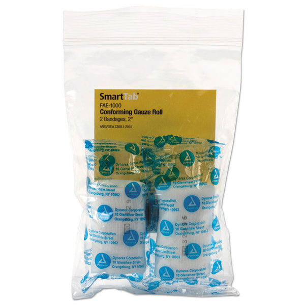 First Aid Only™ Refill for SmartCompliance General Business Cabinet, 2" Conforming Gauze Rolls, 2/Pack (FAOFAE1000) Pack of 2