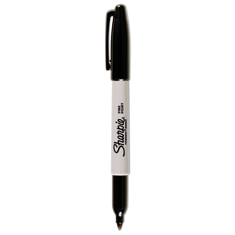Sharpie Fine Tip Permanent Marker, Black, 36/Pack (SAN1884739) Pack of 36
