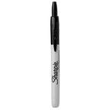 Retractable Permanent Marker, Fine Bullet Tip, Black, Dozen (SAN32701) 1 Dozen
